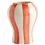 HAY Sobremesa Stripe vas, small, röd