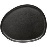 Aida RAW Organic förrättstallrik, 24x21 cm, titanium black
