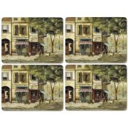 Pimpernel Bordsunderlägg Parisian Scenes Bordsunderlägg 4-pack