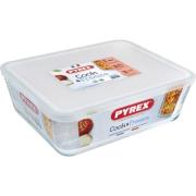 Pyrex Cook & Freeze ugnsform med lock, 4,2 liter