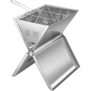 Hällmark Vikbar grill 36 x 26 cm, rostfritt stål