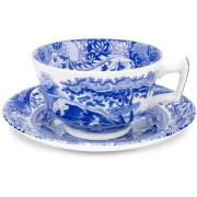 Spode Blue Italian Tekopp och fat 20 cl