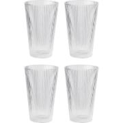 Stelton Pilastro dricksglas 0,35 liter 4-pack, clear