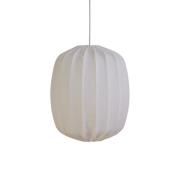 Watt & Veke Prisma taklampa i linne 25 cm, vit