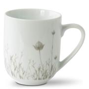 Magnor Linen mugg 35 cl, linblomst