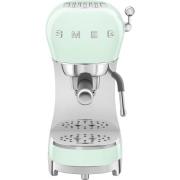 Smeg ECF02 Espressomaskin, pastellgrön
