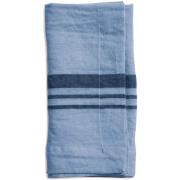 Top Drawer Servett LITTLEWOOD i linné, stripe, Misty Blue, 4-pack