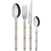 Sabre Paris Bistrot Solid bestickset 4 delar, light kaki