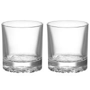Orrefors Carat Double Old Fashioned glas 28 cl, 2-pack