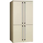 Smeg FQ960 kyl & frys, 187 cm, creme