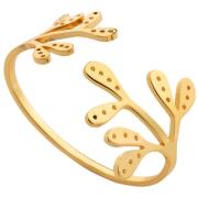 Cooee Design Mistletoe Servettring 2 st, brass