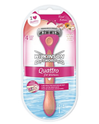 Wilkinson Sword - Quattro for Women - papaya & pearl Trend Edition 1 s...