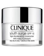 Clinique Youth Surge SPF 15 Age Decelerating Moisturizer Very Dry To D...