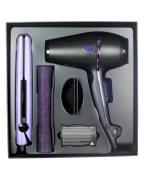 ghd V Gold iron + Air Hairdryer + Heat-resistant Mat - Nocturne Gift S...