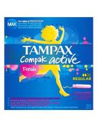 Tampax Compak Active - Fresh Regular