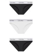Calvin Klein Bikini Briefs 3-pack Black/White - XS