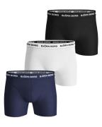 Björn Borg Essential 3-pack Cotton Stretch Shorts - Size L