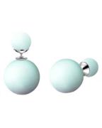 Everneed Karla ball earrings Sky blue (U)