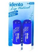 Idento Lip Naturel Aloe Vera Dark Blue 4 g 2 stk.