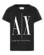 Armani Exchange Icon Period Kvinna T-Shirt Svart S