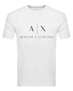 Giorgio Armani Exchange T-shirt Hvid Str. XL