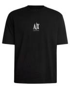 Giorgio Armani Exchange T-shirt Sort Str. M