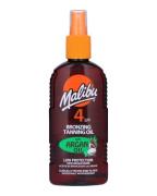 Malibu Bronzing Tanning Oil SPF 4 With Argan Oil 200 ml