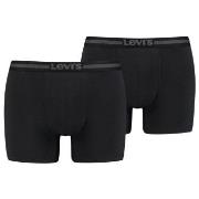 Levis Kalsonger 2P Tencel Boxer Brief Svart lyocell Small Herr