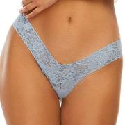 Hanky Panky Trosor 2P Daily Lace Low Rise Thong Duvblå nylon One Size ...