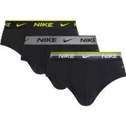 Nike Kalsonger 6P Everyday Essentials Cotton Stretch Hip Brief Svart/G...