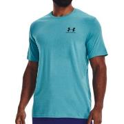 Under Armour Sportstyle LC Short Sleeve Blå Medium Herr