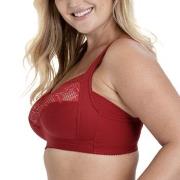 Miss Mary Lovely Lace Support Soft Bra BH Röd B 80 Dam