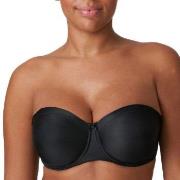 PrimaDonna BH Satin Non Padded Strapless Bra Svart C 75 Dam