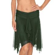 Wiki Basic Beach Skirt Mörkgrön polyester Small Dam