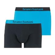 Bruno Banani Kalsonger 2P Flowing Shorts Svart/Blå bomull Small Herr