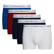 Tommy Hilfiger Kalsonger 5P Signature Cotton Essential Trunk Blå/Röd b...