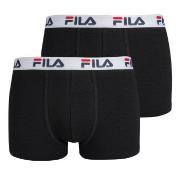 FILA Kalsonger 2P Urban Boxers Svart bomull Medium Herr