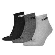 Puma Strumpor 3P Unisex New Generation Cushioned Quarter Sock Grå Strl...