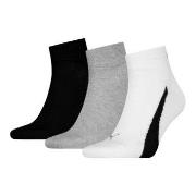 Puma Strumpor 3P Lifestyle Quarter Socks Vit/Svart Strl 39/42