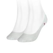 Tommy Hilfiger Strumpor 2P Women Invisible Footie Socks Vit Strl 39/42...