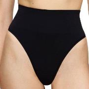 Triumph Trosor 2P Soft Sculpt Bandeau High Waist Strings Svart mönstra...