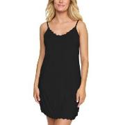 Damella Bamboo Nightdress Without Sleeves Svart Bambu Small Dam