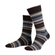 Amanda Christensen Strumpor 3P True Block Stripe Ankle Sock Svart/Blå ...