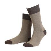 Amanda Christensen Strumpor True Contrast Ankle Sock Ljusbrun Strl 39/...