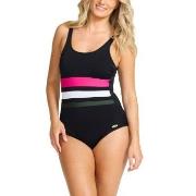 Damella Annabella Chlorine Resistent Swimsuit Svart/Rosa polyester 38 ...