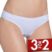 Sloggi Trosor Basic Plus Mini Brief Vit bomull 38 Dam