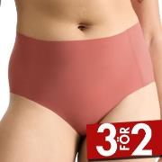 Sloggi Trosor ZERO Feel 2 0 High Waist Brief Rostorange Small Dam