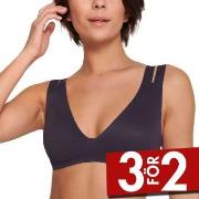 Sloggi BH ZERO Feel Flow Bralette Mörklila Small Dam