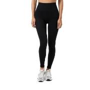 Björn Borg Studio Seamless Ribbed Tights Svart polyamid Small Dam