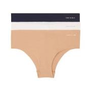 Tommy Hilfiger Trosor 3P Logo Hipsters Flerfärgad Small Dam